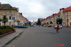 Угол улиц Минской и Социалистической