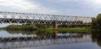 10.10.2012 - Белорусская железная дорога ввела в эксплуатацию железнодорожный мост через реку Березину